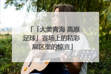 「大美青海 高原足球」赛场上的精彩 展区里的惊喜