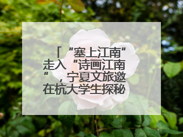 “塞上江南”走入“诗画江南”，宁夏文旅邀在杭大学生探秘“星星故乡”