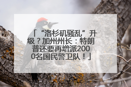“洛杉矶骚乱”升级？加州州长：特朗普还要再增派2000名国民警卫队！