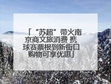 “苏超”带火南京商文旅消费 携球赛票根到新街口购物可享优惠