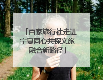 百家旅行社走进宁夏同心共探文旅融合新路径