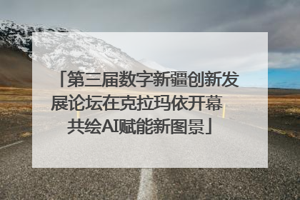 第三届数字新疆创新发展论坛在克拉玛依开幕 共绘AI赋能新图景