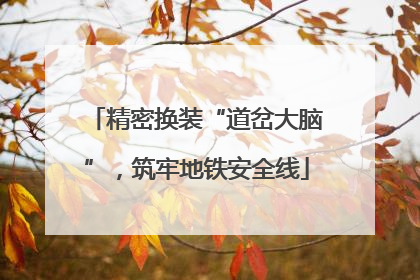 精密换装“道岔大脑”，筑牢地铁安全线