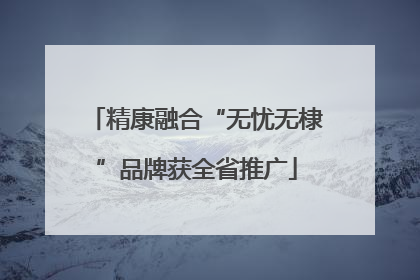精康融合“无忧无棣”品牌获全省推广