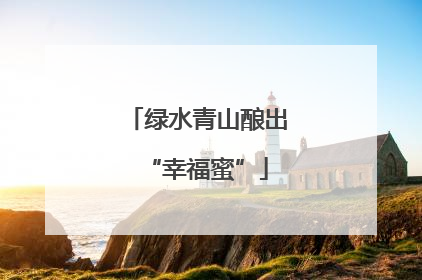 绿水青山酿出“幸福蜜”