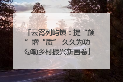 云霄列屿镇：提“颜”增“质” 久久为功勾勒乡村振兴新画卷