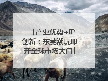 产业优势+IP创新：东莞潮玩叩开全球市场大门