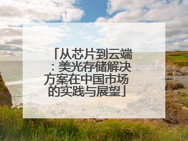 从芯片到云端：美光存储解决方案在中国市场的实践与展望