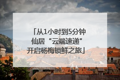 从1小时到5分钟 仙居“云端速递”开启杨梅锁鲜之旅