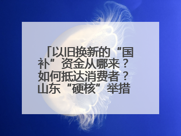 以旧换新的“国补”资金从哪来？如何抵达消费者？山东“硬核”举措有这些→