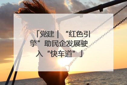 党建｜“红色引擎”助民企发展驶入“快车道”