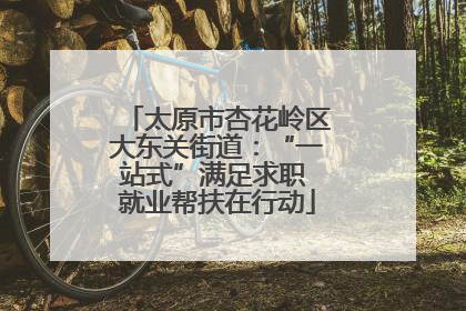 太原市杏花岭区大东关街道：“一站式”满足求职 就业帮扶在行动
