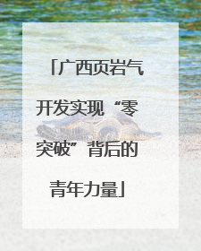 广西页岩气开发实现“零突破”背后的青年力量