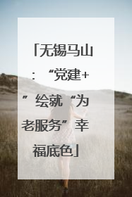 无锡马山：“党建+”绘就“为老服务”幸福底色