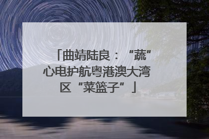 曲靖陆良：“蔬”心电护航粤港澳大湾区“菜篮子”