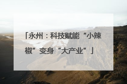 永州：科技赋能“小辣椒”变身“大产业”