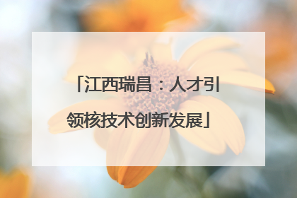 江西瑞昌：人才引领核技术创新发展