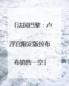 法国巴黎：卢浮宫限定版拉布布销售一空