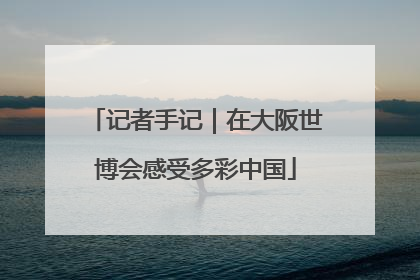 记者手记｜在大阪世博会感受多彩中国