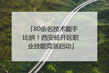 80余名技术能手比拼！西安经开区职业技能竞赛启动